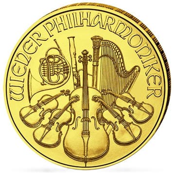 1 Troy Ounce - Goud .999 - 2026 Goldmünze Wiener