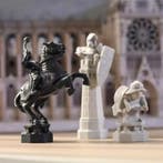 3D Tovenaar Schaakset van Hars Decoratief Bordspel Design, Verzenden, Nieuw in verpakking