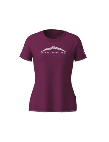 Loeffler shirt korte mouwen W Merino Light Bordeaux - Rood, Löffler, Verzenden, Nieuw, Rood
