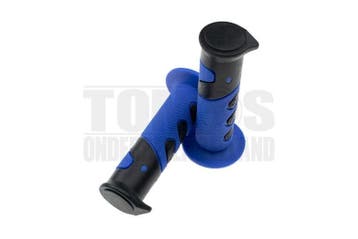 Handvatset MKX Cross 922X zwart / blauw 22mm / 24mm unive..., Ophalen of Verzenden, Nieuw, MKX