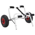 vidaXL Kajaktrolley inklapbaar 45 kg aluminium, Verzenden, Nieuw