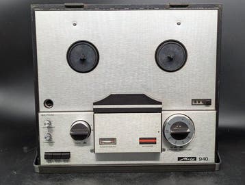 Metz - 940 – Vintage spoelbandrecorder Reel-to-reel audio, Nieuw