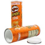 Chips Stash Can Safe – Verborgen Kluis in Chipsblik  Oranje, Ophalen of Verzenden, Nieuw