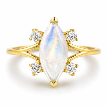 Zonder minimumprijs - Ring - 14 karaat Geel goud - 1.19ct., Nieuw