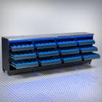 Datona Werkbank PREMIUM RVS werkblad met opbergbakken – 272, Ophalen of Verzenden, Nieuw