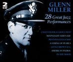 cd - Glenn Miller - 28 Great Jazz Performances, Verzenden, Zo goed als nieuw