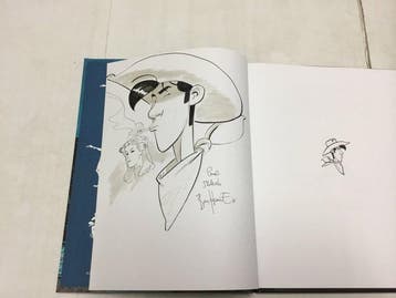 Mathieu Bonhomme - Lucky Luke T1 + T3 + dédicace - 2x C -, Nieuw