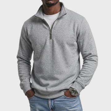 Heren Quarter Zip Pullover Hoodie - Comfortabele Outdoor Swe, Verzenden, Nieuw