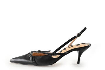 Sacha Slingbacks in maat 37 Zwart, Verzenden, Zwart, Zo goed als nieuw, Sacha