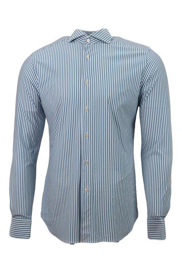 Xacus Overhemd in maat 39 Blauw, Verzenden, Zo goed als nieuw, Blauw, Xacus