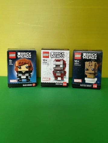 Lego Set - Marvel - 41591 40671 40669, Nieuw