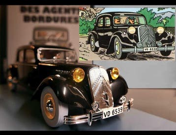 Moulinsart/Hachette - Tintin - 1 - Voiture 1/24 - La 15 CV, Nieuw