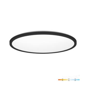 LED Plafondlamp NIVERA CIRCLE 24W Zwart - IP54 - 3CCT 300..., Ophalen of Verzenden, Nieuw