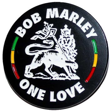 Bob Marley - Lion - Pin officiële merchandise, Verzamelen, Ophalen of Verzenden, Nieuw, Kleding
