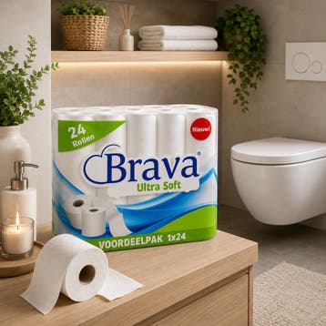ACTIE: 24 Rollen - Ultra Soft Toiletpapier - Ultiem Comfort, Huis en Inrichting, Ophalen of Verzenden