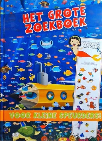 Het grote zoekboek voor de kleine speurders : Onderwater, Verzenden, Gelezen