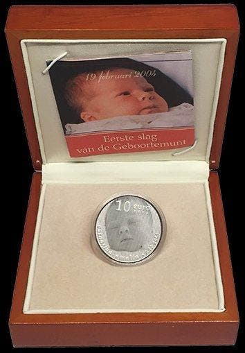 Nederland. 10 Euro 2004 Geboortemunt Proof (Zonder