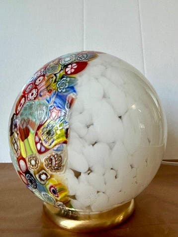 Due p illuminazione - Tafellamp - Muranoglas - Murrine-lamp