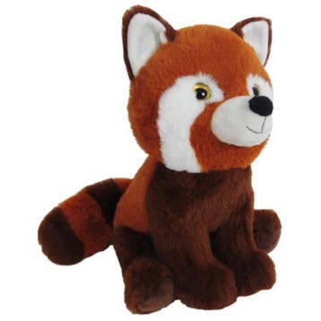 Rode panda knuffel - pluche - 23 cm - dierenknuffel, Kinderen en Baby's, Speelgoed | Knuffels en Pluche, Verzenden, Nieuw