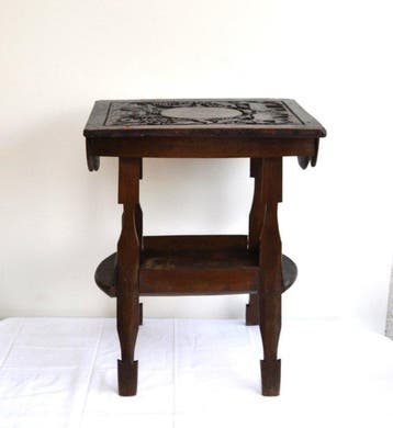 F.M.Becker 1885 - Tafel - Eik, Antiek en Kunst