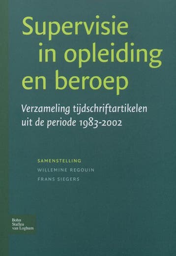 Supervisie in opleiding en beroep - W. Regouin 9789031346653, Verzenden, Zo goed als nieuw, W. Regouin