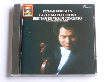 Beethoven - Violin Concerto / Itzhak Perlman, Giulini, Ophalen of Verzenden, Zo goed als nieuw