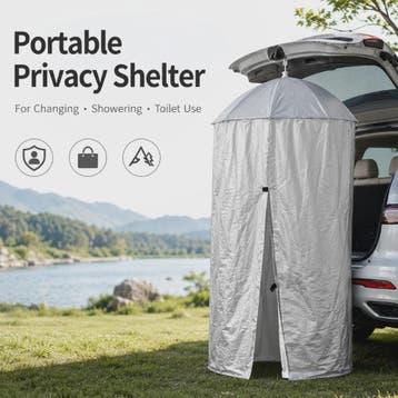 Draagbare Privacy Shelter Tent - Pop-Up Omkleed- en Douchete, Caravans en Kamperen, Verzenden, Nieuw