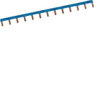 Hager Kamrail - Doorverbindingsrail blauw 13 x 1-polig 63 A, Doe-het-zelf en Verbouw, Elektra en Kabels, Ophalen of Verzenden