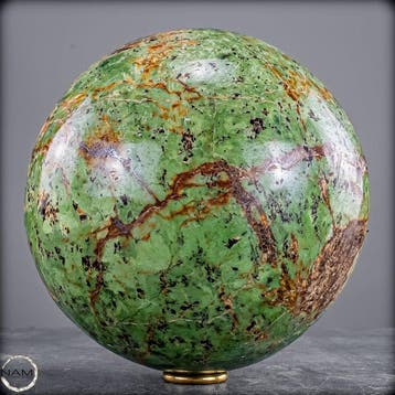 Natuurlijke chrysoprase-kraal – levendige groene tinten in