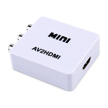 AV naar HDMI Converter - Tulp / Composiet naar HDMI 1080p -, Verzenden, Nieuw