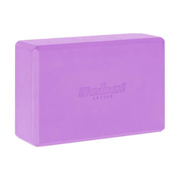 Rebel Active Yogakubus - EVA-schuim 120g - Paars Yogablok 76, Ophalen of Verzenden, Nieuw