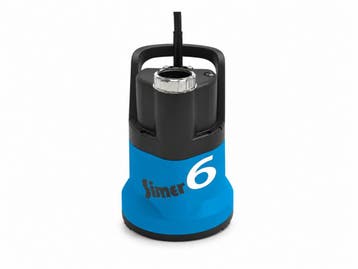 Simer 6 vlakzuigende dompelpomp, Ophalen of Verzenden