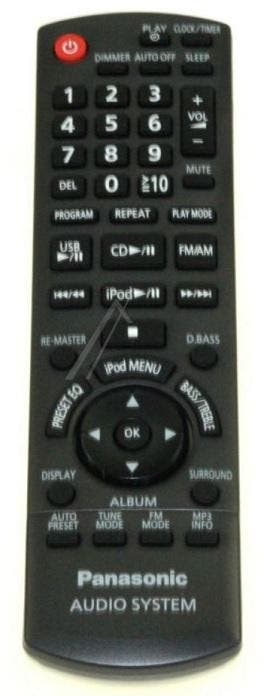 Afstandsbediening Panasonic N2QAYB000429 SA-PM38EB sa-pm48, Audio, Tv en Foto, Afstandsbedieningen, Origineel, Nieuw, Ophalen of Verzenden