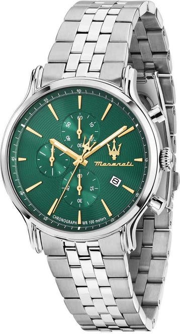 Maserati R8873618038 Epoca Slim chronograaf horloge 40 mm, Overige merken, Staal, Verzenden, Polshorloge