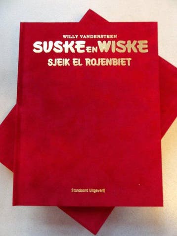 Suske en Wiske - Sjeik el Rojenbiet - Luxe fluwelen uitgave, Boeken, Stripboeken, Nieuw