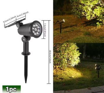 Solar Spotlamp 9 LED –RGB Tuinverlichting, Waterdicht en Ver, Verzenden, Nieuw