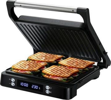 Contactgrill - Tosti apparaat - Tosti ijzer - Grill apparaat, Witgoed en Apparatuur, Verzenden, Zo goed als nieuw