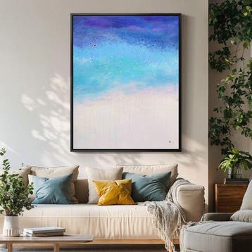 Noelia Correa Art - WIQU . Velo en Celeste XL