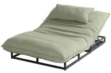 Hartman Emma Ligbed Mintgroen - Ligbedd 196x120x40cm (LxBxH), Nieuw