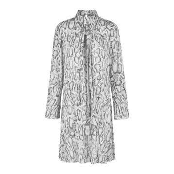 Marc Aurel • witte jurk met print • 36, Kleding | Dames, Jurken, Marc Aurel, Verzenden, Wit, Nieuw