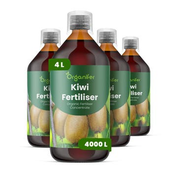 Kiwi vloeibare meststof - Set 4x1 liter, Verzenden, Mest