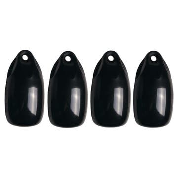 Majoni 4 stuks Dumpy 1 fenders 15/30 cm, Watersport en Boten, Accessoires en Onderhoud, Ophalen of Verzenden, Nieuw
