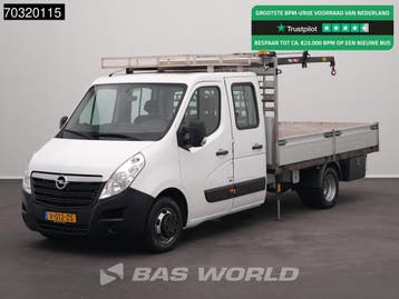 Opel Movano  | Financial Lease voor 306 p/mnd, Stof, Gebruikt, Euro 6, Wit