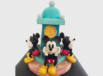 1 Disney parks collection horloge nomme waiting with mickey, Nieuw