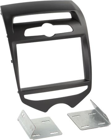 2-DIN Paneel Hyundai IX20 2010-2014 Kl: Mat Zwart, Auto diversen, Autoradio's, Verzenden, Nieuw