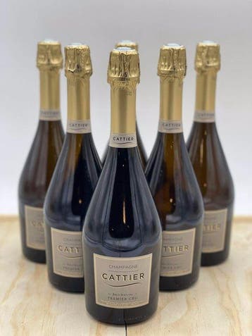 Cattier, Cattier Brut Nature - Champagne Premier Cru - 6, Nieuw