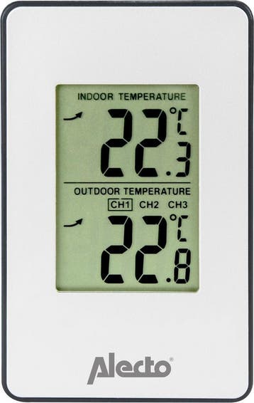 Weerstation - Binnen en buiten - Met buitensensor - Draadloo, Verzenden, Zo goed als nieuw