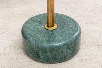 Ronde Bijzettafel TRAYFUL 60cm Messing Antiek IJzer Groen, Huis en Inrichting, Tafels | Sidetables, Ophalen of Verzenden, Nieuw