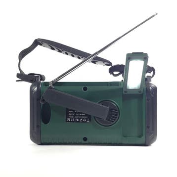 Slimlogy R3 Pro Solar Noodradio & Zaklamp – 20.000 mAh Power, Ophalen of Verzenden, Nieuw