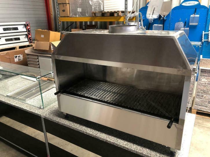 Houtskool grill | Wand Houtskoolgrill | Ocakbasi |, Zakelijke goederen, Horeca | Keukenapparatuur, Nieuw in verpakking, Fornuis, Frituur en Grillen